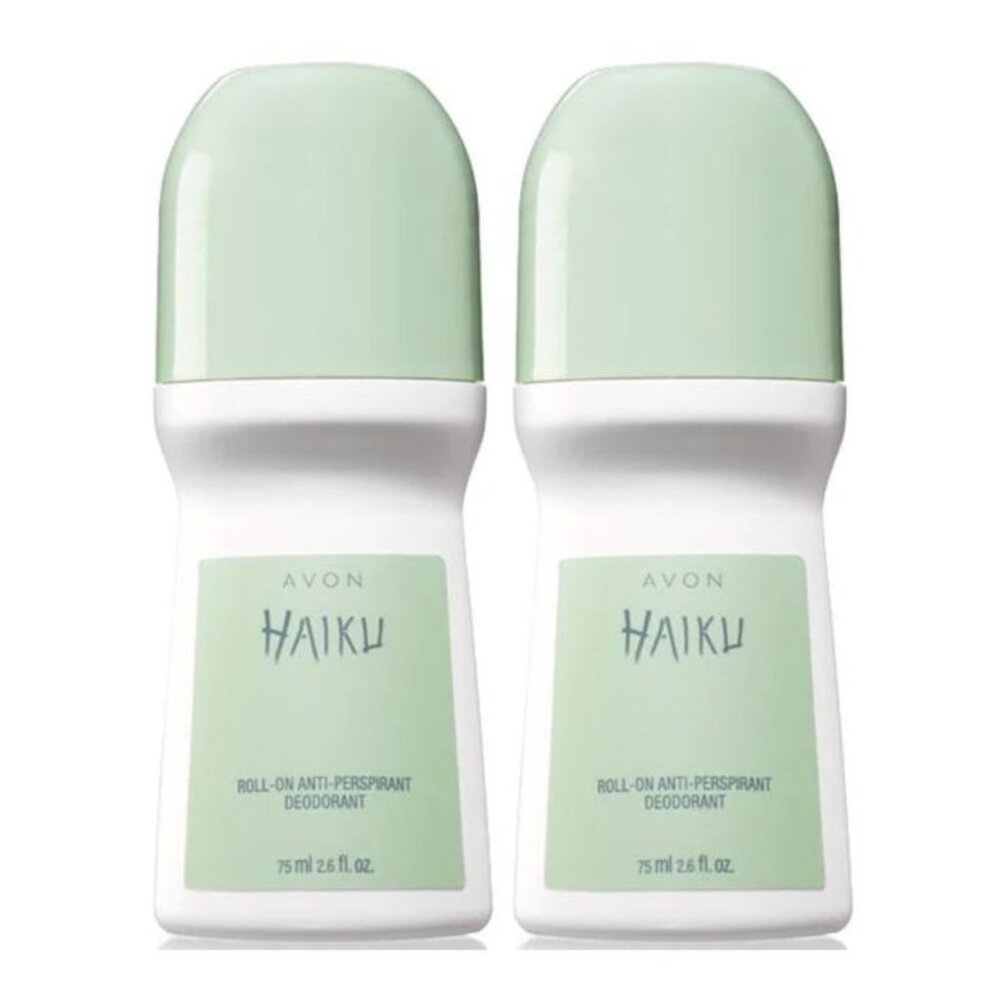 Avon HAIKU Roll-On Anti-Perspirant Deodorant - 2.6 Oz - Pack Of 2‎